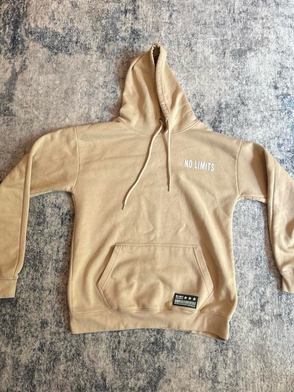 Eighty Eight No Limits Hooded Sweatshirt - Beige